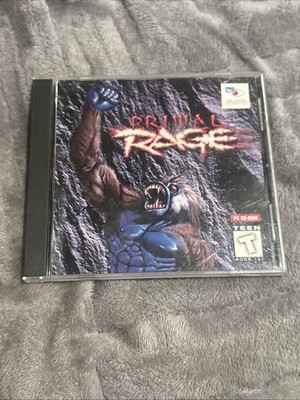 Primal Rage (PC, 1994) CD-ROM Windows Video Game Time Warner Interactive