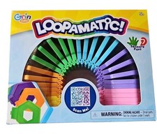 Grin Studios LOOPAMATIC Sensory Fun Fidget Toy Yellow,Green,Blue, Purple,Pink