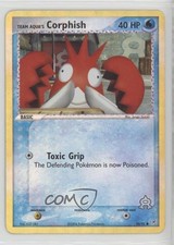 Team Aqua's Corphish Reverse Foil Pokemon EX Magma vs Aqua #50 2004 on eBay