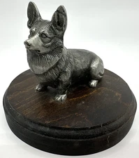 Ed Harris Rawcliffe Pewter Pembroke Welsh Corgi Dog Figurine Ltd Ed