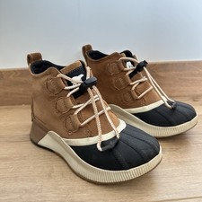 Sorel Youth Out N About Classic Boot 1 Winter Waterproof Brown Suede
