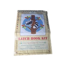 Latch Hook Kit Raccoon Rug Unbranded