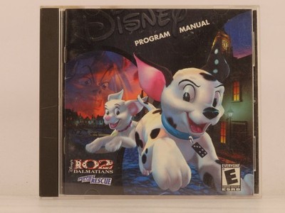 DISNEY 101 DALMATIANS PUPPIES TO THE RESCUE CD ROM (T1) COMPUTER SOFTWARE DISNEY