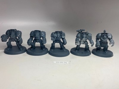 Warhammer 40k  - Space Maries  Terminators x 5 - Older Style