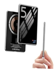 0.26'' Slim Magsafe Battery Pack 5,000mAh [2025 Upgrade], Magnetic Wireless 