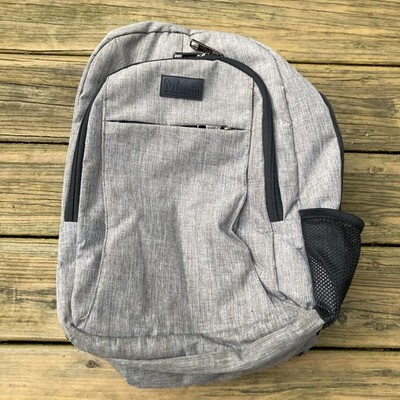Matein Men's 15.6'' Anti-Theft Travel Laptop Backpack School Bag USB Port- Grey