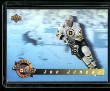 1992-93 Upper Deck #AC1 Joe Juneau Ameri-Can Rookie Team Holograms