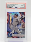 SHOHEI OHTANI 2024 BOWMAN'S BEST REFRACTOR DODGERS #33 B PSA 10 Q0004