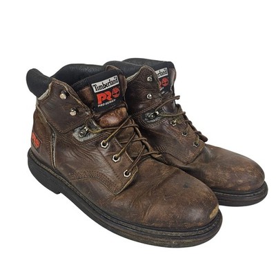 Timberland Pro Womens 12* Brown Heavy Construction Trades Worker Utility Boots