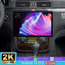 13.1"Android 14 Autoradio 2K GPS Navi Carplay für Mercedes S/CL Klasse W220 W215 13.1"Android 14 Autoradio 2K GPS Navi Carplay für Mercedes S/CL Klasse W220 W215