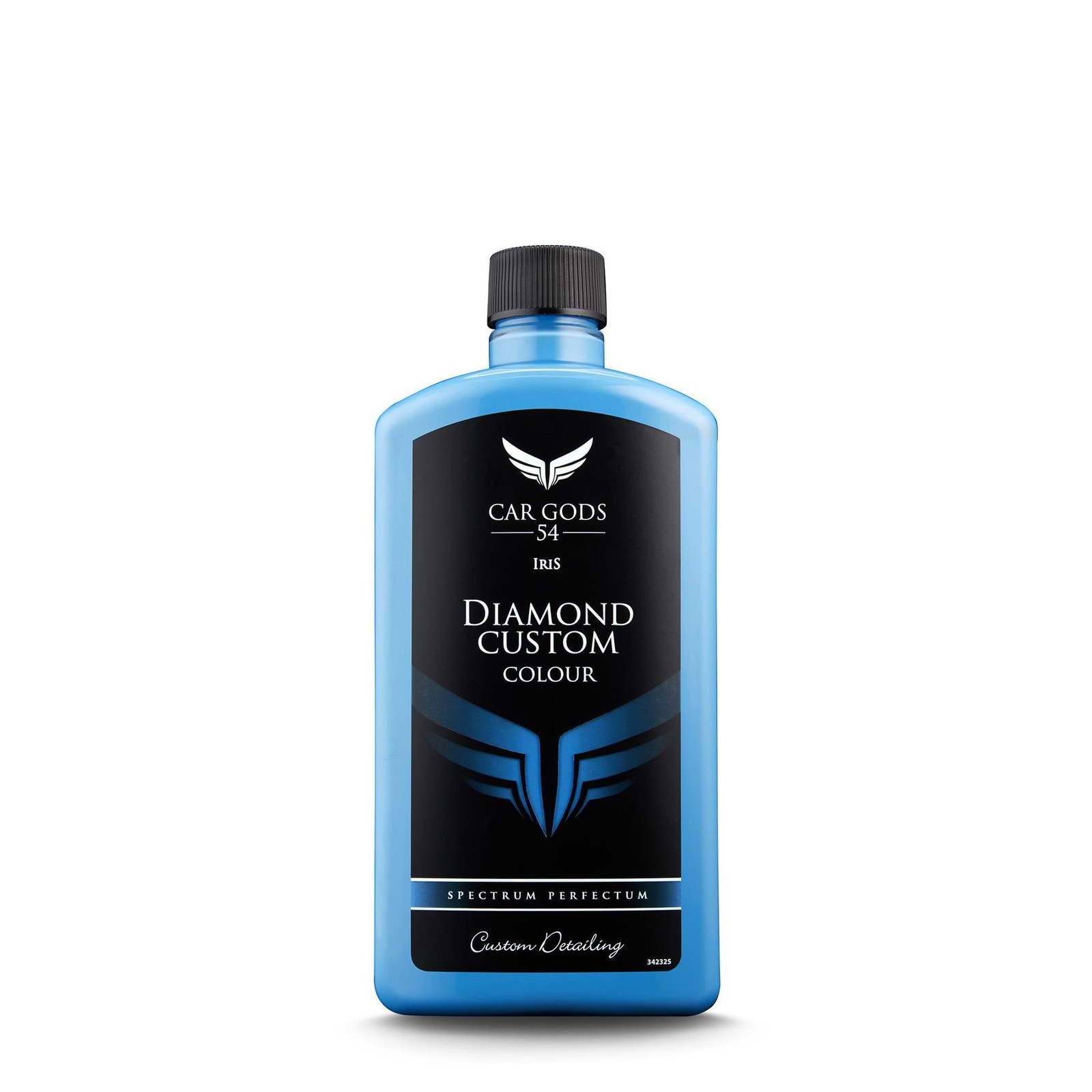 Car Gods Light Blue Polish Wax Colour Restorer 500ml With Wax Applicator Pad