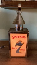 Vintage Seagrams Light Up Bar Sign