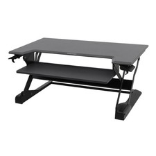 Image of Ergotron WorkFit-T Sit-Stand Desktop Workstation (Black)