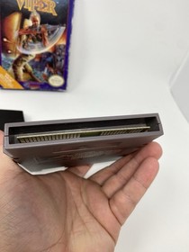 NES Nintendo CODE NAME VIPER Box & Game No Maunal Capcom Purple