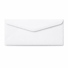12 Regular Envelope, 24 White Color, Wove Finish, 4 3/4 x 11 Box of 500.