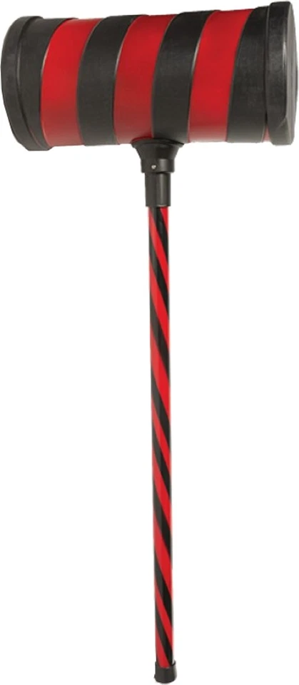 Acessório fantasia preto martelo-vermelho - Imagem 2 de 2