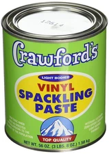 Crawfords 31904 1qt Vinyl Spackling Paste 