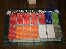Fantasy Football Draft Board 2025-2026 Season...