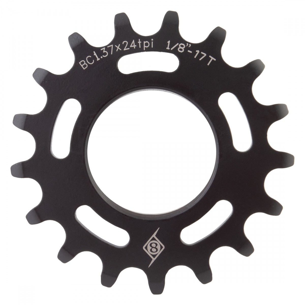 Origin8 Track Cog 17T x 18in Ultra Strong Coated To Withstand Rusting 6090₽