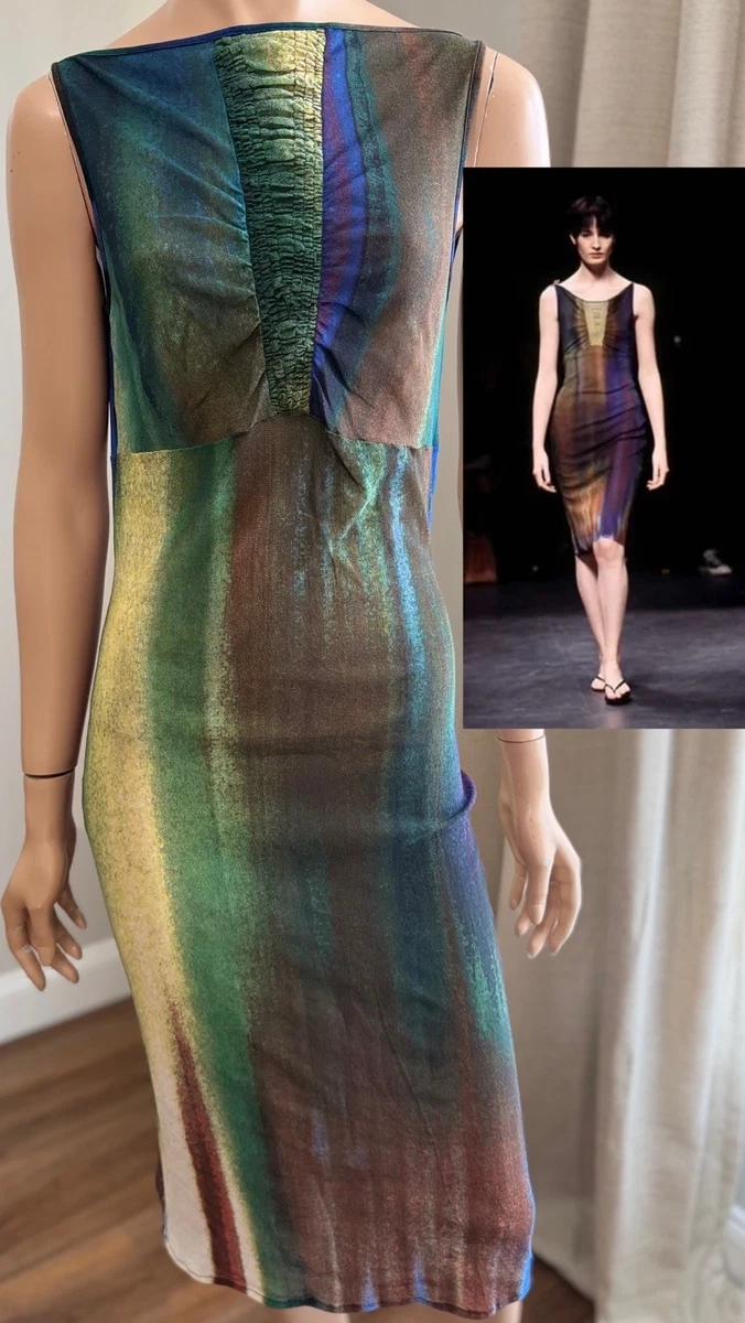 希少DRESS ラインのVivienne tam シルクのワンピース 希少DRESS ラインのVivienne tam シルクのワンピース Vivienne Tam