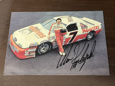 Alan Kulwicki Autographed NASCAR Photo