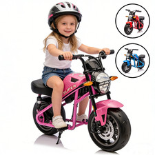 24V 300W Kids Ride On XL Electric Toy Muscle Motorcycle14in Widen EVA Wheels