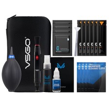 mm Full Frame DSLR Sensor Cleaning Kit Swabs Lens Pen Blower Canon Nikon Sony