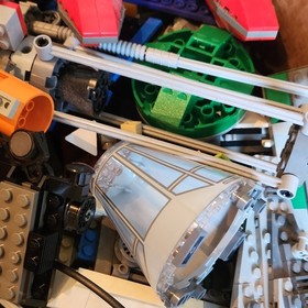 MASSIVE 23LBS LOT LEGO STARWARS + HARRY POTTER Partially Completed Sets *READ*