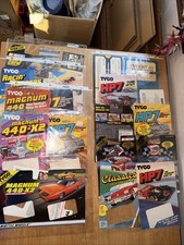 Lot Vintage Tyco Slot Racing Ephemera Original Cards