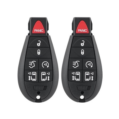 Key Fob Replacement fits for Grand Caravan 2008-2010 Remote 2 PCS