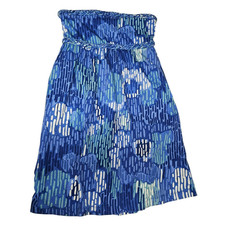 American Eagle Women's Y2K Strapless Mini Dress L Babydoll Casual Artsy Floral