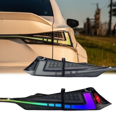 RGB LED Tail Light w/ Dynamic Fit 2014-2020 Lexus IS250 IS300 IS350 IS200T Sedan