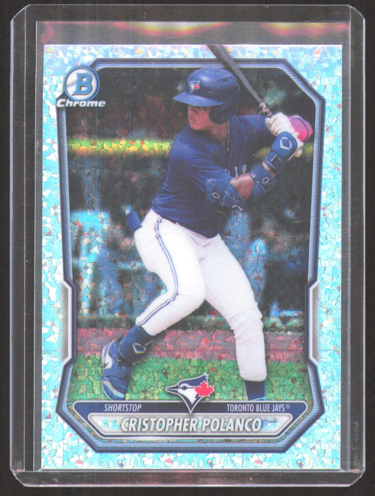 2026 Bowman Chrome Cristopher Polanco Mini Diamond #BCP-34 Toronto Blue Jays