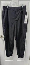 ALO Yoga High Waist Break Line Jogger Pants Black L New NWT Cargo Pocket 