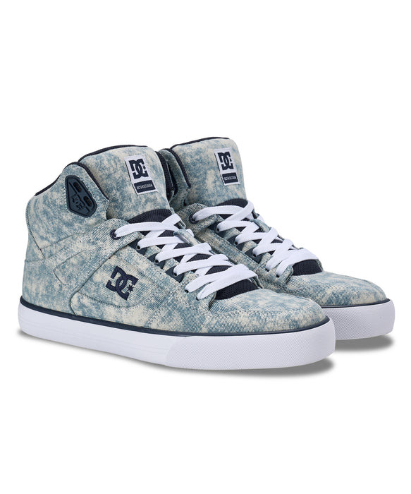 DC Shoes PURE HIGH-TOP TX SE Footwear 26SS Blue DM261304-LBY image 2