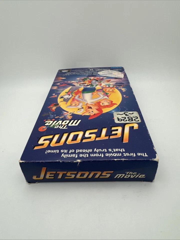 Jetsons The Movie 1990 VHS Rare Original Release Kids Animation OOP HTF FS - Image 3 of 4