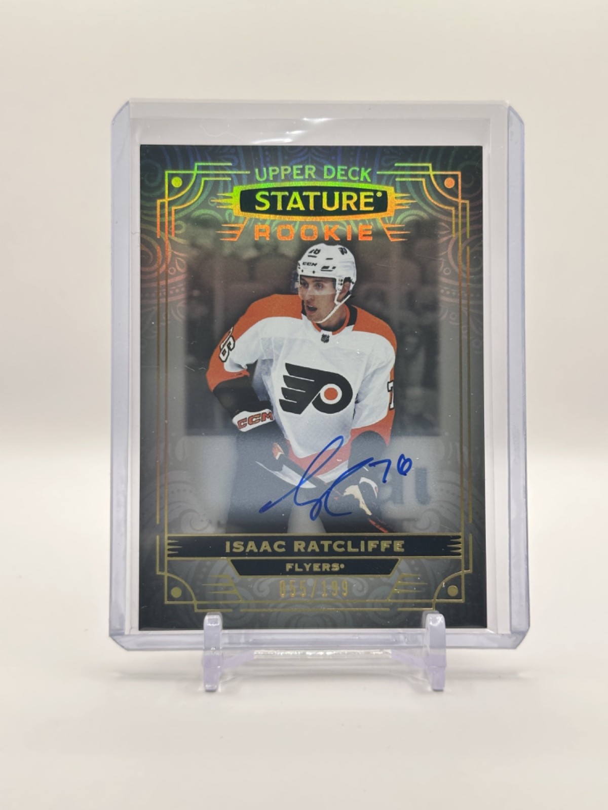 2022-23 Upper Deck Stature Isaac Ratcliffe Auto /199