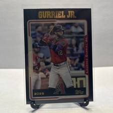 2025 Topps Archives Lourdes Gurriel Jr. #294 Black Foilboard Diamondbacks