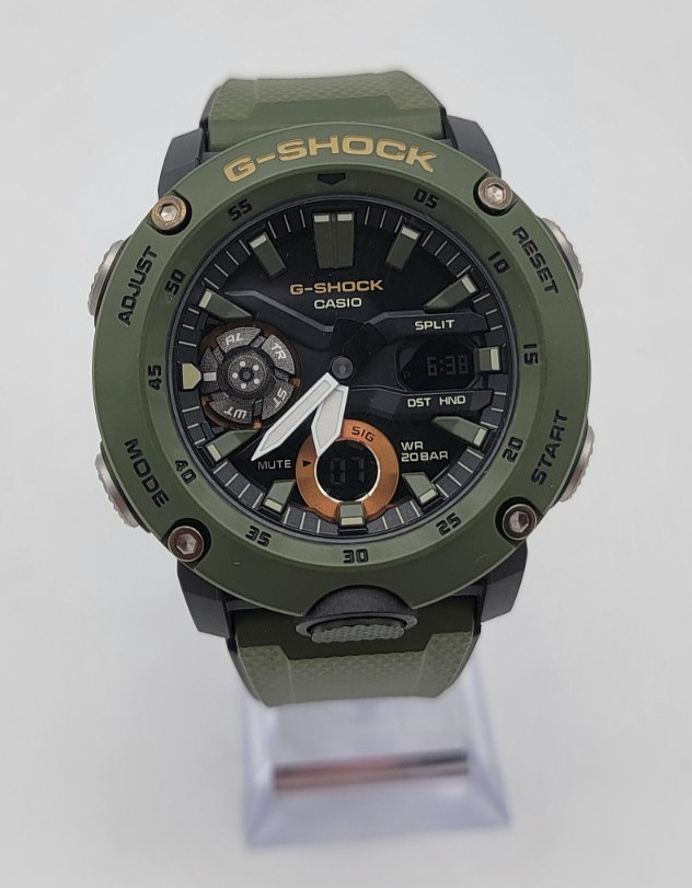 GA-2000-3AJF Khaki Casio Watch G-Shock - vintagewatches.pk