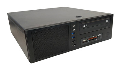 Flacher AMD Multimedia PC | Windows 11 Pro | DVD | SD-Kartenleser