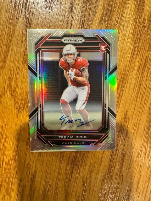2022 Prizm Trey McBride RC Silver Auto