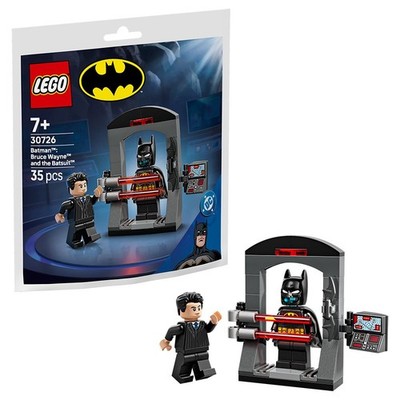 LEGO DC Super Heroes Batman Bruce Wayne Batsuit Polybag Set 30726