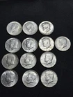 13x Kennedy Half Dollars 1965-1969 • 40% Silver • 1.92 ozt ASW