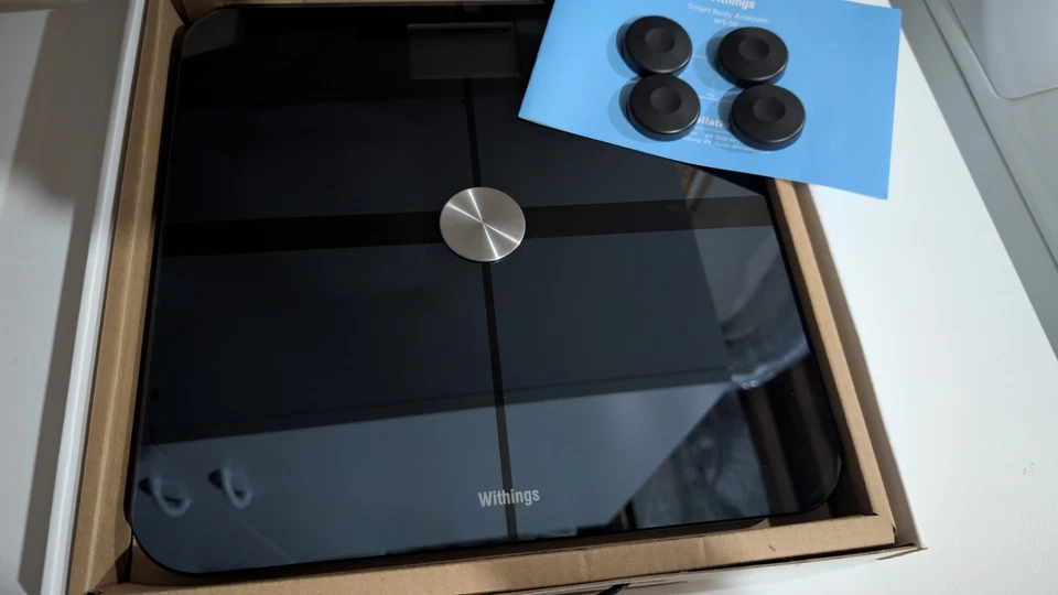 Báscula corporal inteligente Withings peso/grasa corporal/corazón WS-50 Bluetooth WiFi Foto 2 de 4