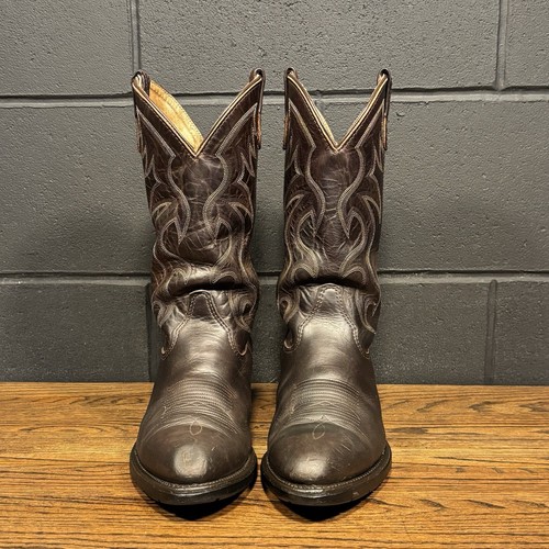 Double-H HH 12” AG7 Western Work Boots Brown U-Toe 3282 Men’s 9.5 EE Made In USA - Imagen 3 de 8