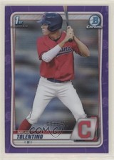 2020 Bowman Draft Chrome Purple Refractor 43/250 Milan Tolentino #BD-4 0rf