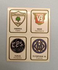 FIGURINE CALCIATORI panini 1972 73 1973 - 558 Scudetti Coppa dei Campioni