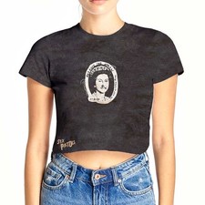Image of The Sex Pistols Ladies Crop Top: God Save The Queen OFFICIAL NEW