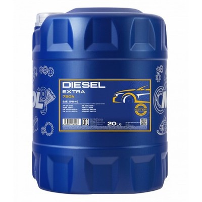 10W 40 Motoröl 20 Liter MANNOL Diesel Extra SAE 10W40 VW 502 / 505 / MB 229.1 Öl