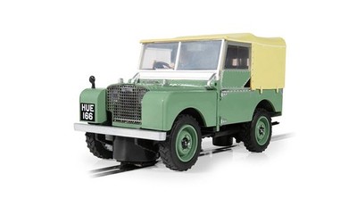 NEU Scalextric C4600 Land Rover Serie 1 Farbton 166 Allrad Arbeitsscheinwerfer